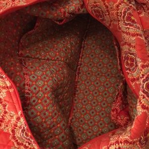 Vera Bradley Bags - Vera Bradley duffle travel bag orange blue color Vera Bradley Bags - Vera Bradley duffle travel bag orange blue color